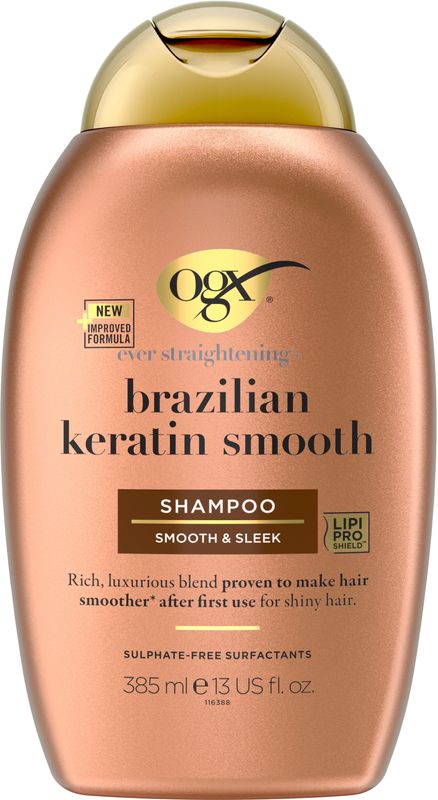 ORGANIX SAMPON BRAZILIAN KERATIN SMOOTH 385 ml