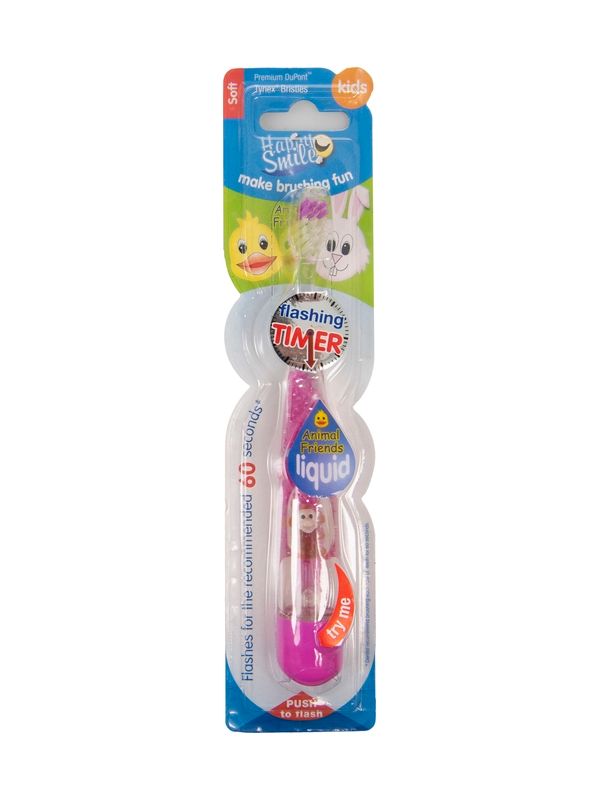 Happy Smile Villogó Kids Soft fogkefe - 1 db