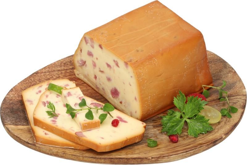 Karaván Sonkás, füstölt, vágható zsíros ömlesztett sajt Ft/kg