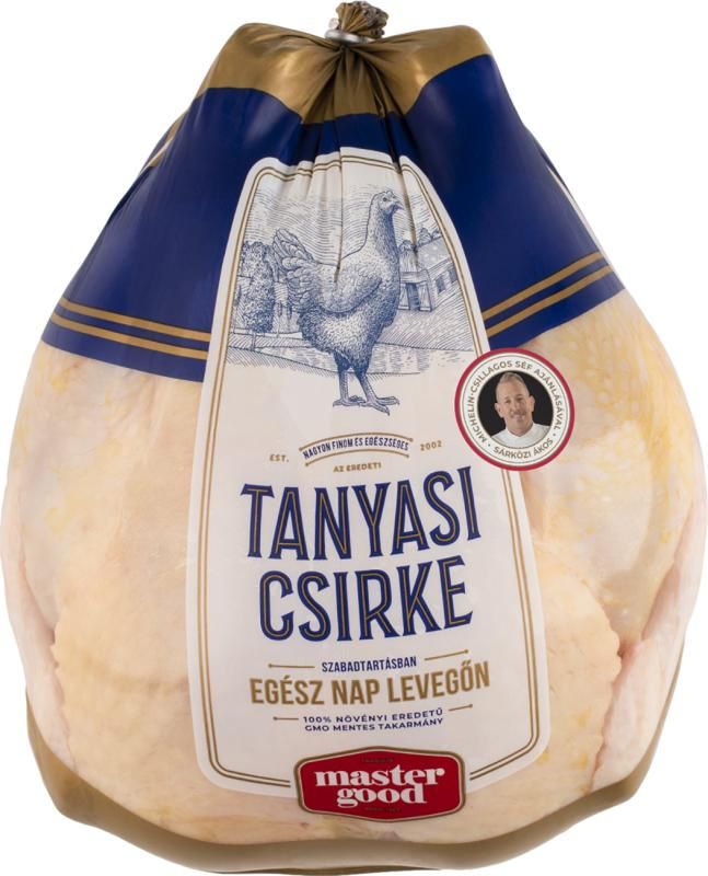 Tanyasi friss csirke zsigerelve belsőség nélkül Ft/kg