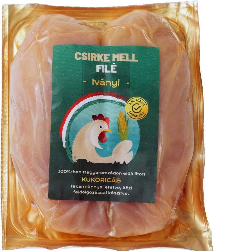 Prémium friss csirkemellfilé vákuumos csomagolásban Ft/kg