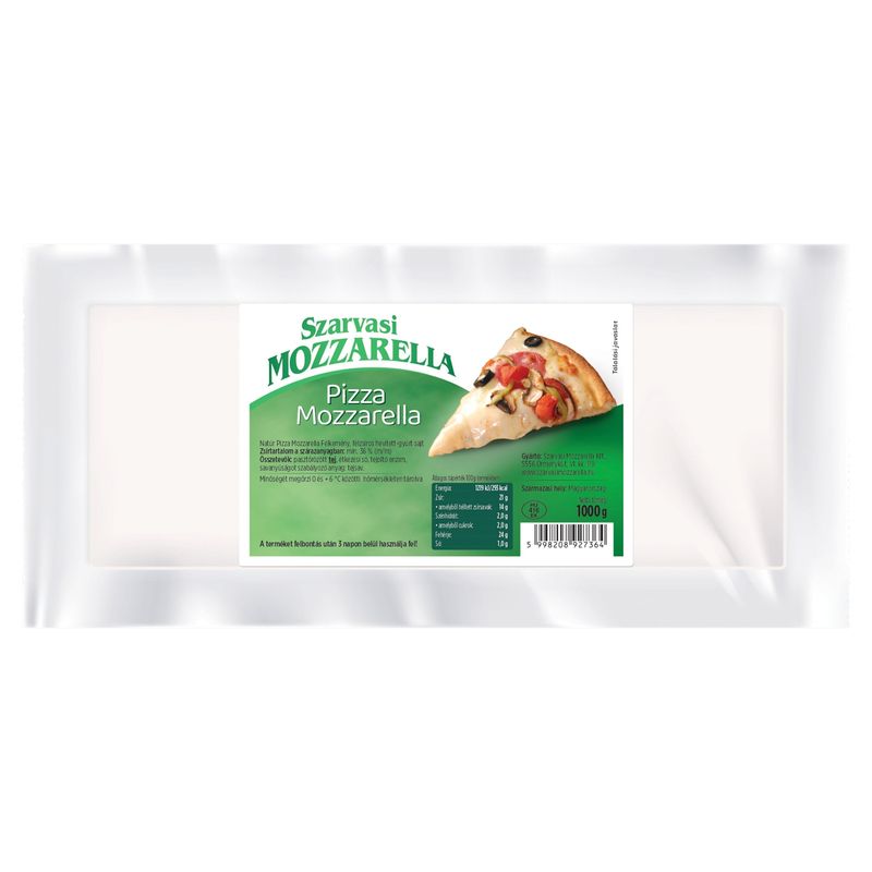 SZARVASI PIZZA MOZZARELLA