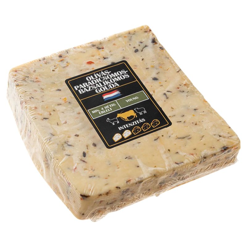 LECKER GOUDA BA. PARADICSOM. OLIVAS IZESITESU