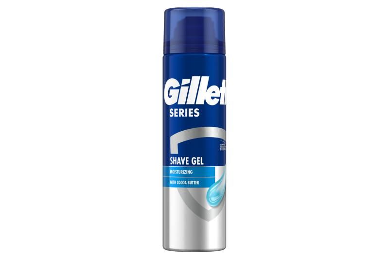 Gillette Series Hidratáló Borotvazselé Kakaóvajjal, 200ml