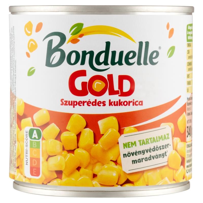 Bonduelle Gold morzsolt csemegekukorica 340 g