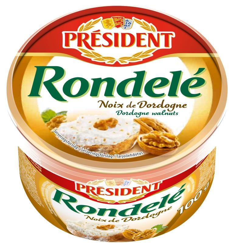 Président Rondelé diós sajt 100 g