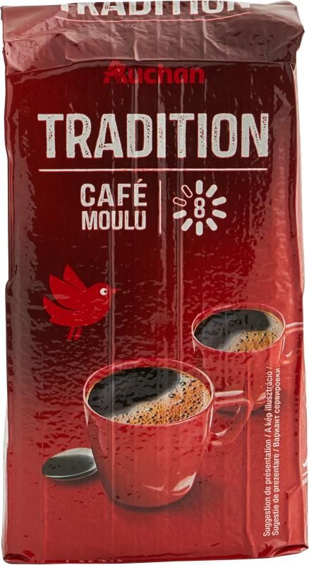 Auchan Kedvenc őrölt kávé Tradition 250 g