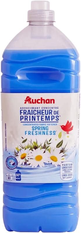 Auchan Kedvenc Öblítőszer Soft&Fresh Tavaszi szél 80 mosás 2 l