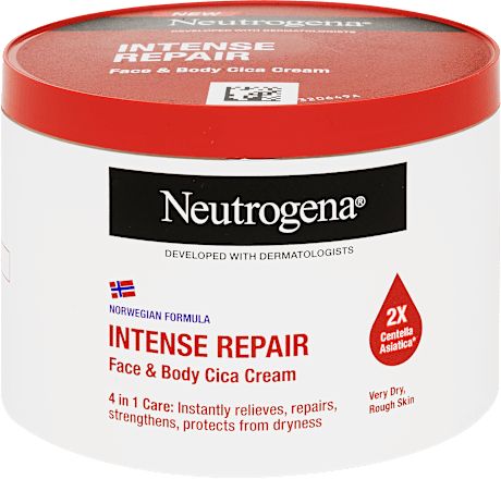 CICA krém arcra és testre Intense Repair, 400 ml