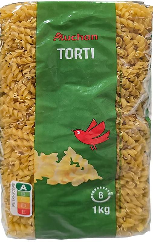 Auchan Kedvenc durum száraztészta 1 kg