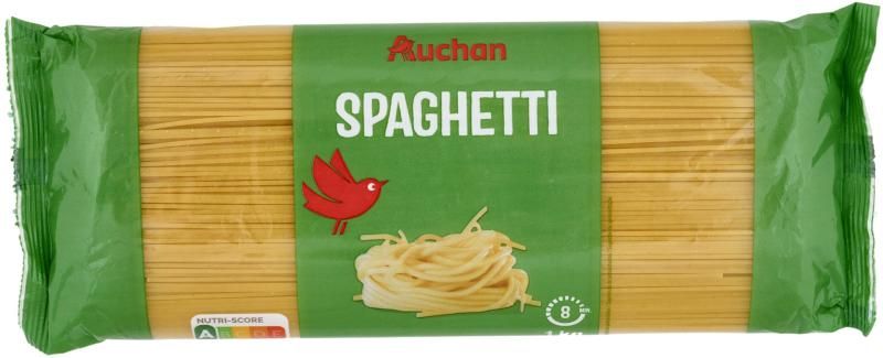 Auchan Kedvenc spagetti durum száraztészta 1 kg