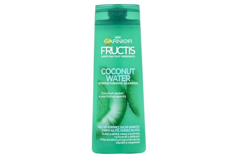 Garnier Fructis Coconut Water sampon normál és gyorsan zsírosodó hajra 400 ml