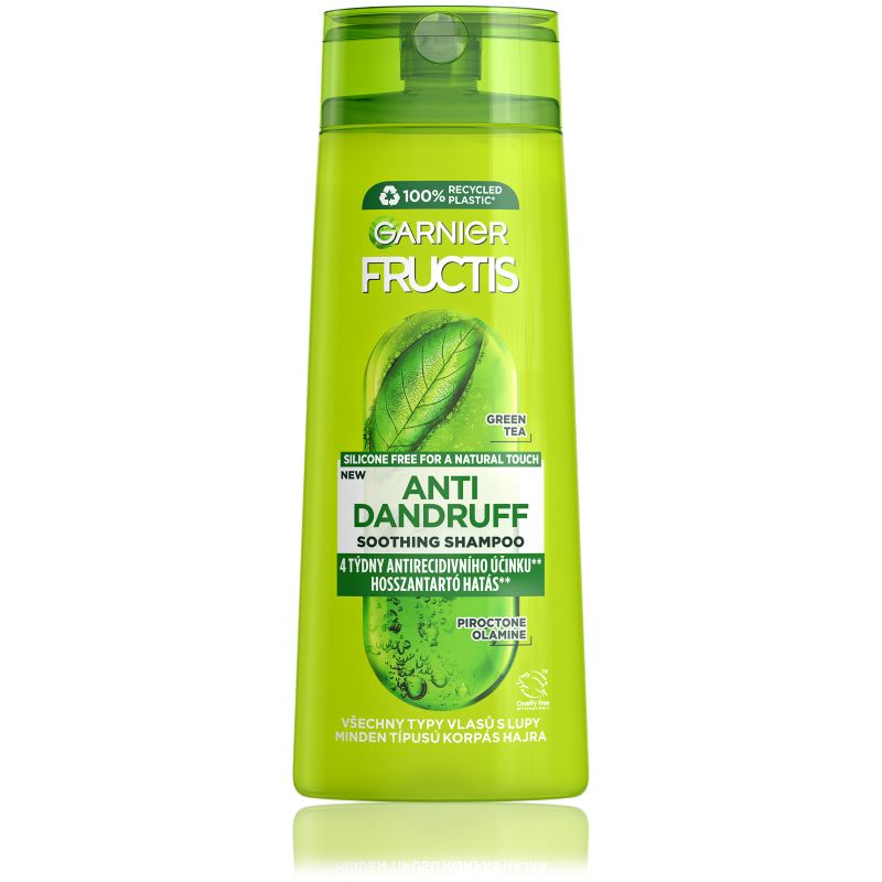 Garnier Fructis Antidandruff Soothing sampon minden típusú korpás hajra - 400 ml