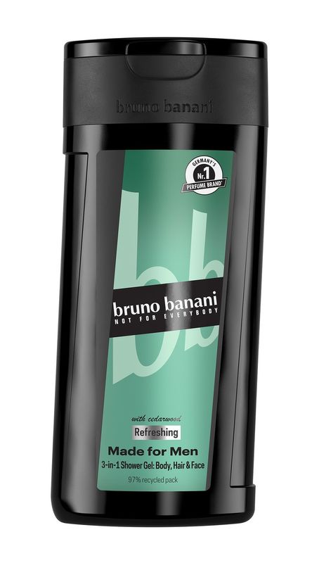 BRUNO BANANI TUSFÜRDŐ MADE F. MEN 250ML