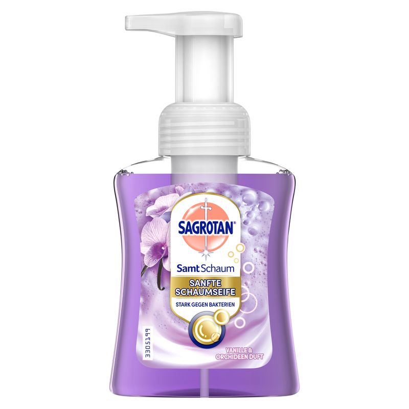 SAGROTAN HABSZAPPAN VANÍLIA&ORCHID 250 ml ÁR