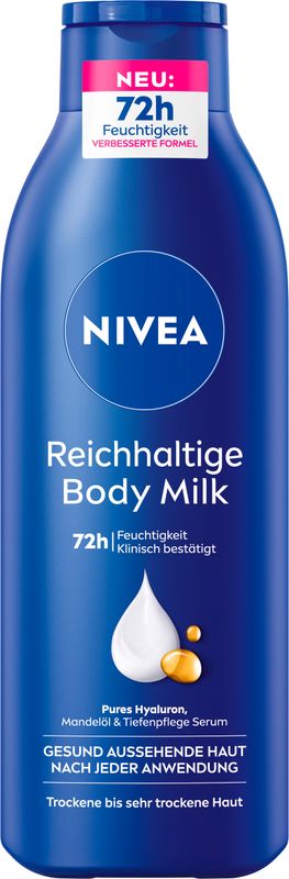 NIVEA BODY MILK REICHHALTIG 250ML