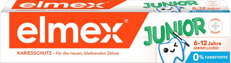 ELMEX JUNIOR FOGKRÉM 6-12 ÉVES KORIG 75ML ÁR