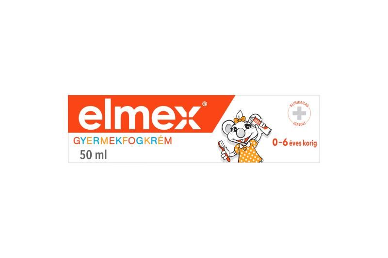 Elmex Kids gyerek fogkrém 0-6 éves gyermekeknek 50 ml