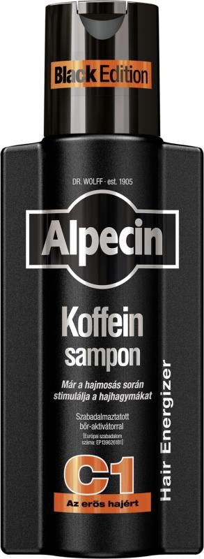Alpecin C1 Koffein sampon Black Edition 250 ml