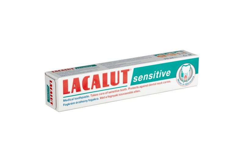 Lacalut sensitive fogkrém érzékeny fogakra 75 ml