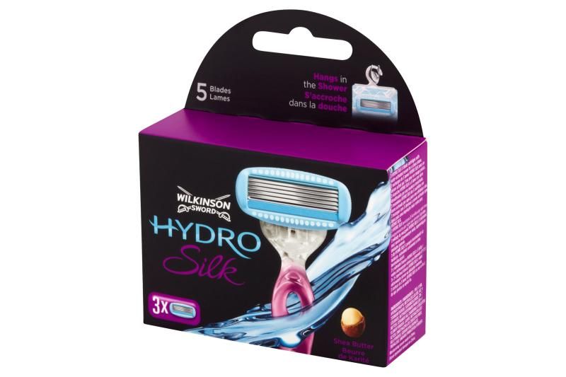 Wilkinson sword hydro silk 5 borotvapengés borotvafej 3 db