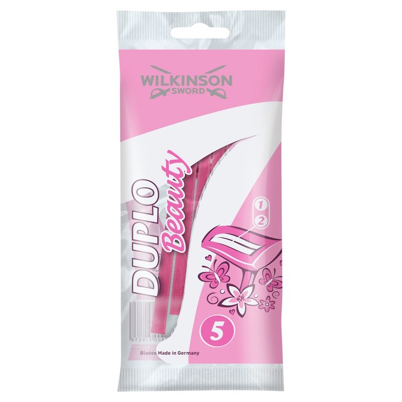 Wilkinson Duplo Beauty 2 pengés eldobható borotva - 5 db