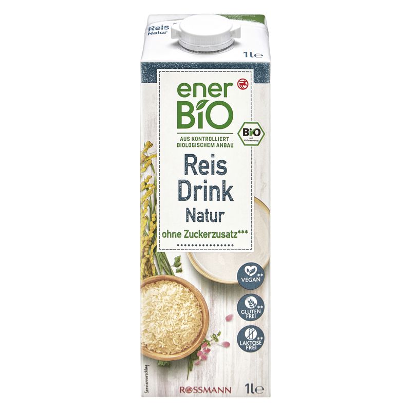 enerBiO natúr rizsital - 1 l