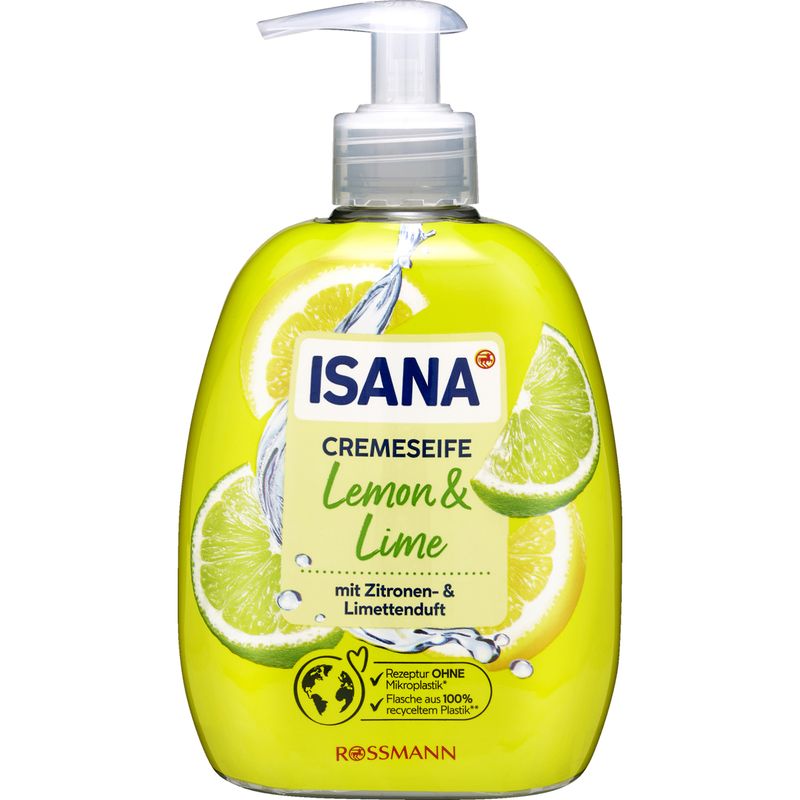 Isana Lemon & Lime krémszappan - 500 ml