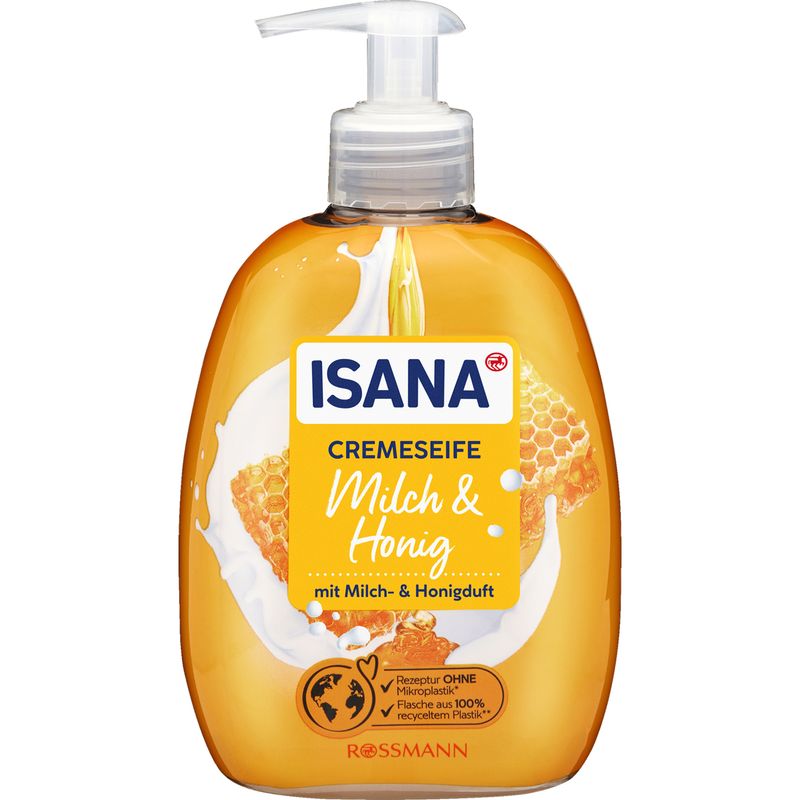 Isana Milch&Honig folyékony szappan - 500 ml
