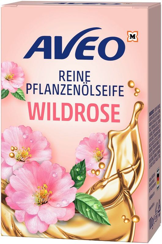 AVEO NÖV.OLAJ SZAPPAN VADRÓZSA 100G *NEU
