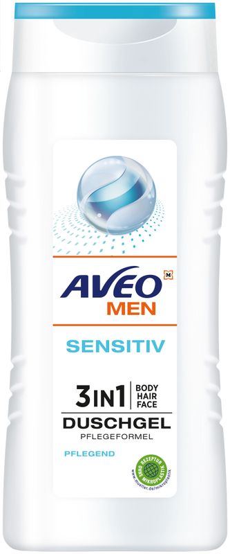 AVEO MEN TUSF. SENSITIV 300ML