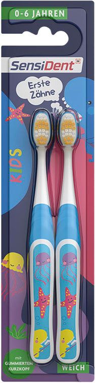 SENSIDENT FOGKEFE GYERMEK 0-6 ÉV 2DB