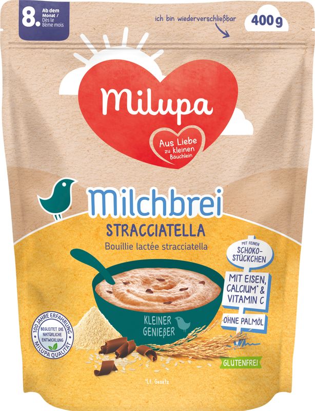 MILUPA TEJPÉP 400 g 8HÓ STRACCHIATELLA