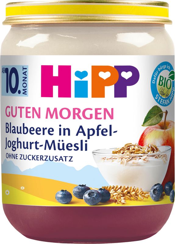 HIPP GYÜMÖLCS&GABONA 5433 ÁFONYA-ALMA 160 g