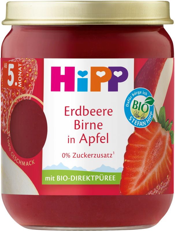 HIPP BIO GYÜM.KÉSZ 5HÓ+ EPER-KÖRTE-ALMA 160G