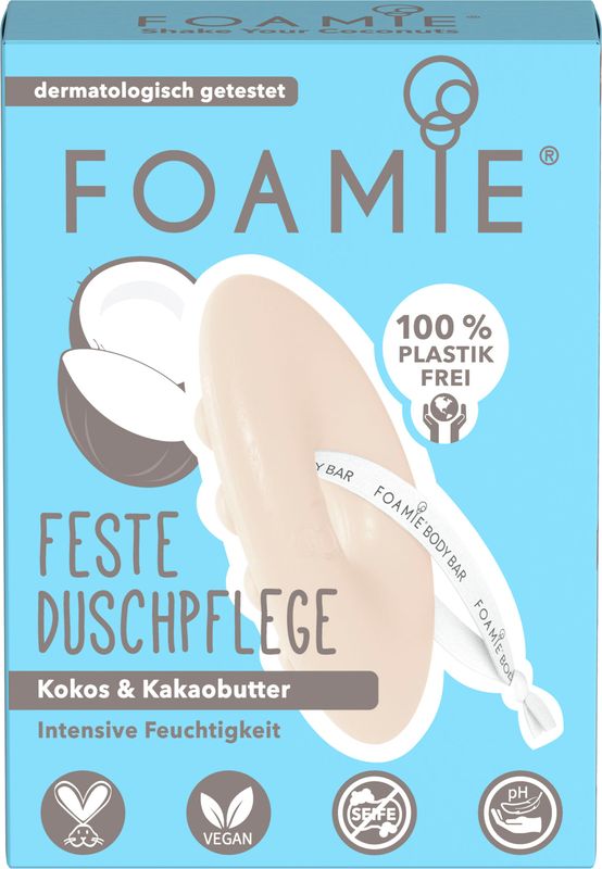 FOAMIE DUSCHSTÜCK KOKOS&KAKAOBUTTER 80G