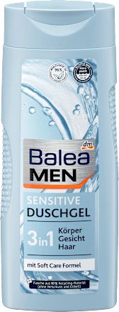Szenzitív tusfürdő 3in1, 300 ml