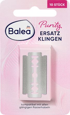Borotvapenge Purity, női biztonsági borotvához, 10 db