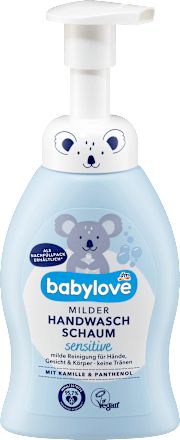 Szenzitív gyengéd kézmosó hab kamillával és panthenollal, 250 ml
