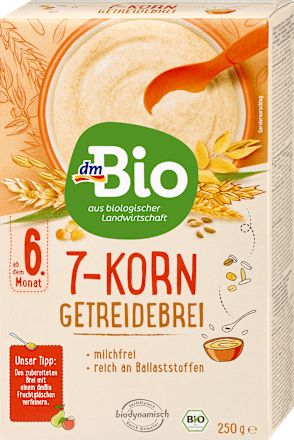Bio gabonapép csecsemőknek 6. hónapos kortól, 250 g