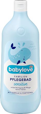 Szenzitív babafürdető kamillakivonattal és panthenollal, 1 l