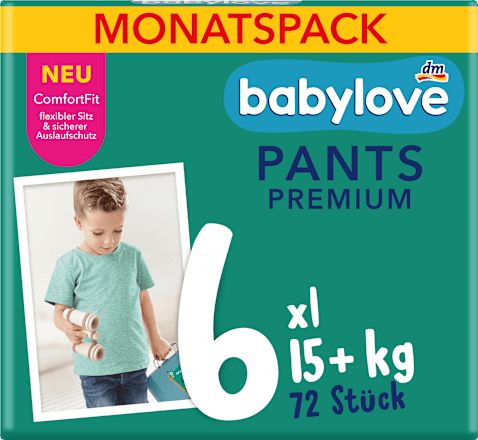 Bugyipelenka XL, 6-os méret, 15+ kg, havi csomag, 72 db