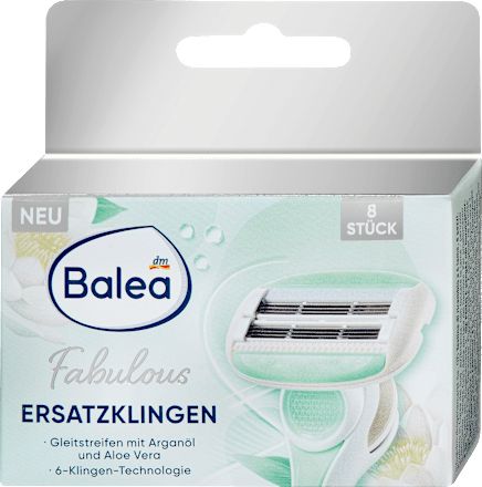 Női borotvabetét Fabulous 6 pengés, 8 db