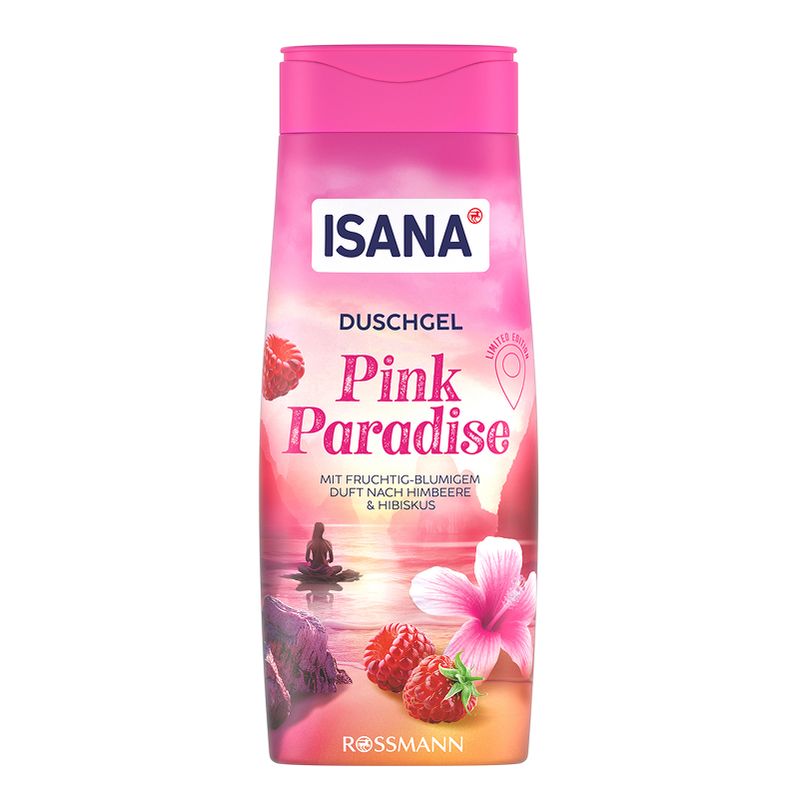 Isana tusfürdő Pink Paradise - 300 ml
