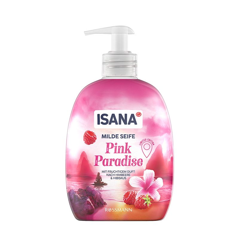 Isana folyékony szappan Pink Paradise - 500 ml