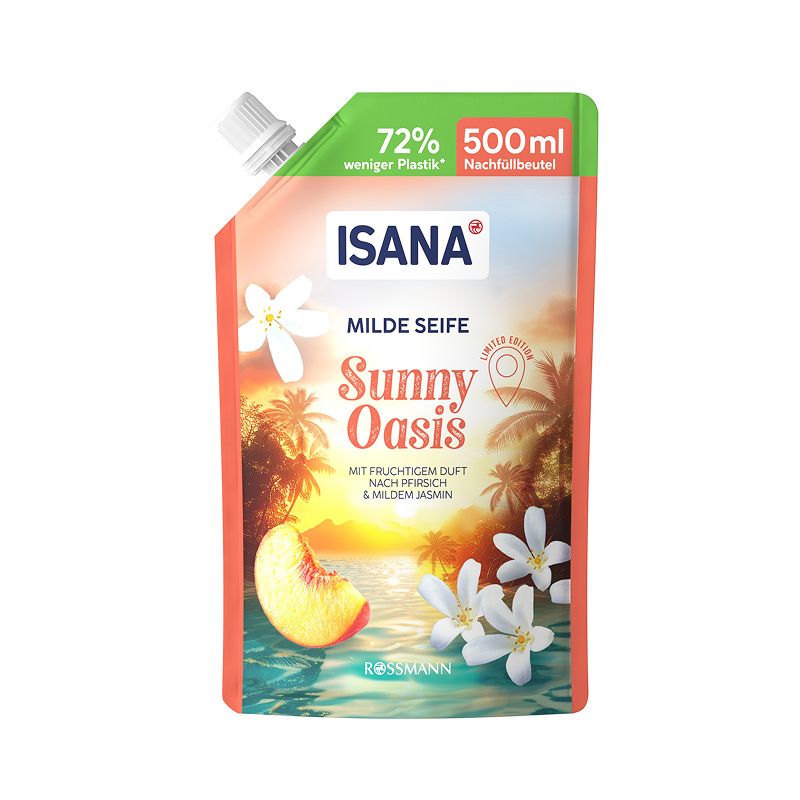 Isana Sunny Oasis folyékony szappan - 500 ml