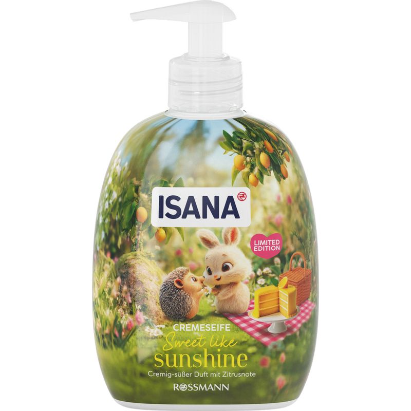Isana Sweet Like Sunshine krémszappan - 500 ml