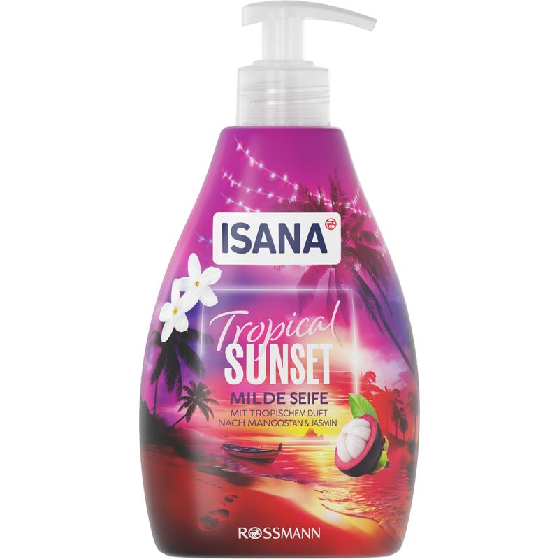 Isana Tropical Sunset folyékony szappan - 500 ml