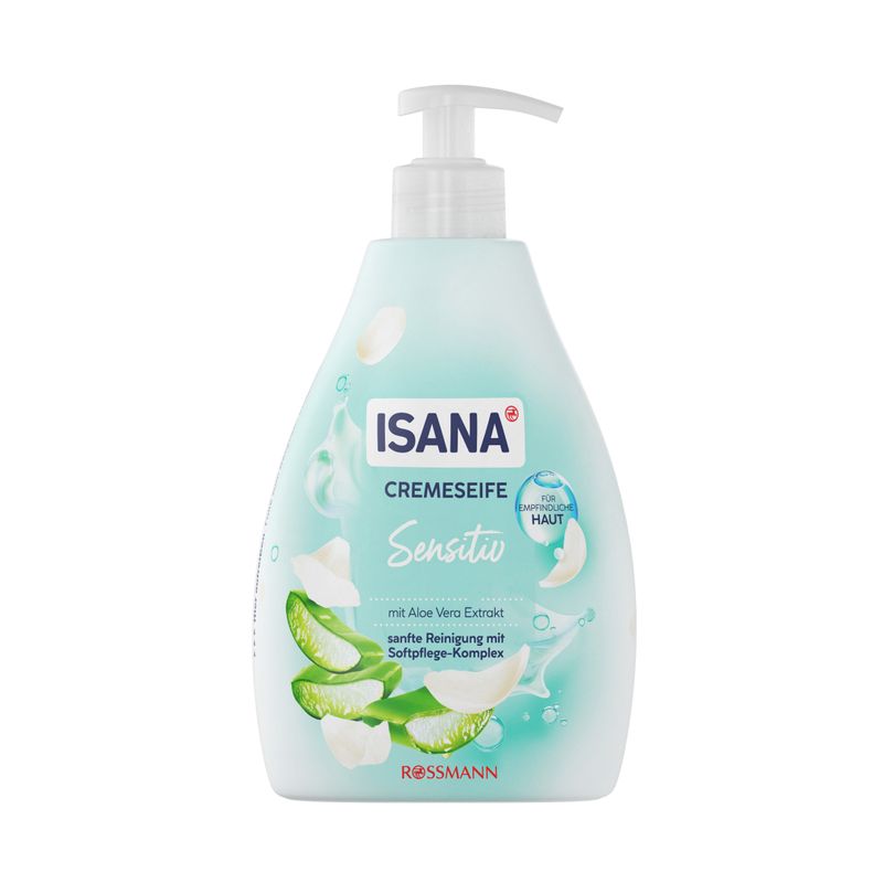 Isana Sensitive folyékony krémszappan - 500 ml