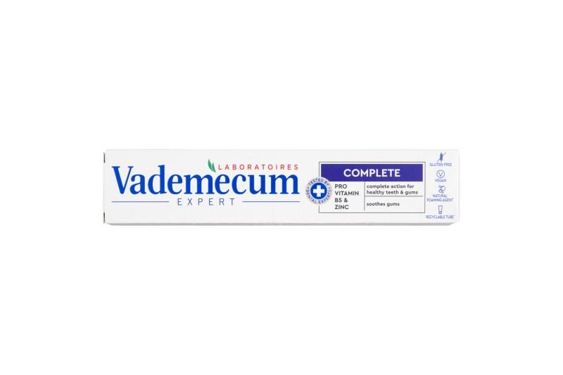 Vademecum Expert Complete fogkrém B5 pro vitaminnal és cinkkel 75 ml